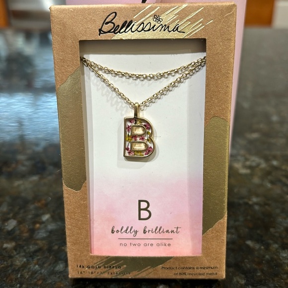 ⭐️NWT Necklace “B” - Picture 1 of 4